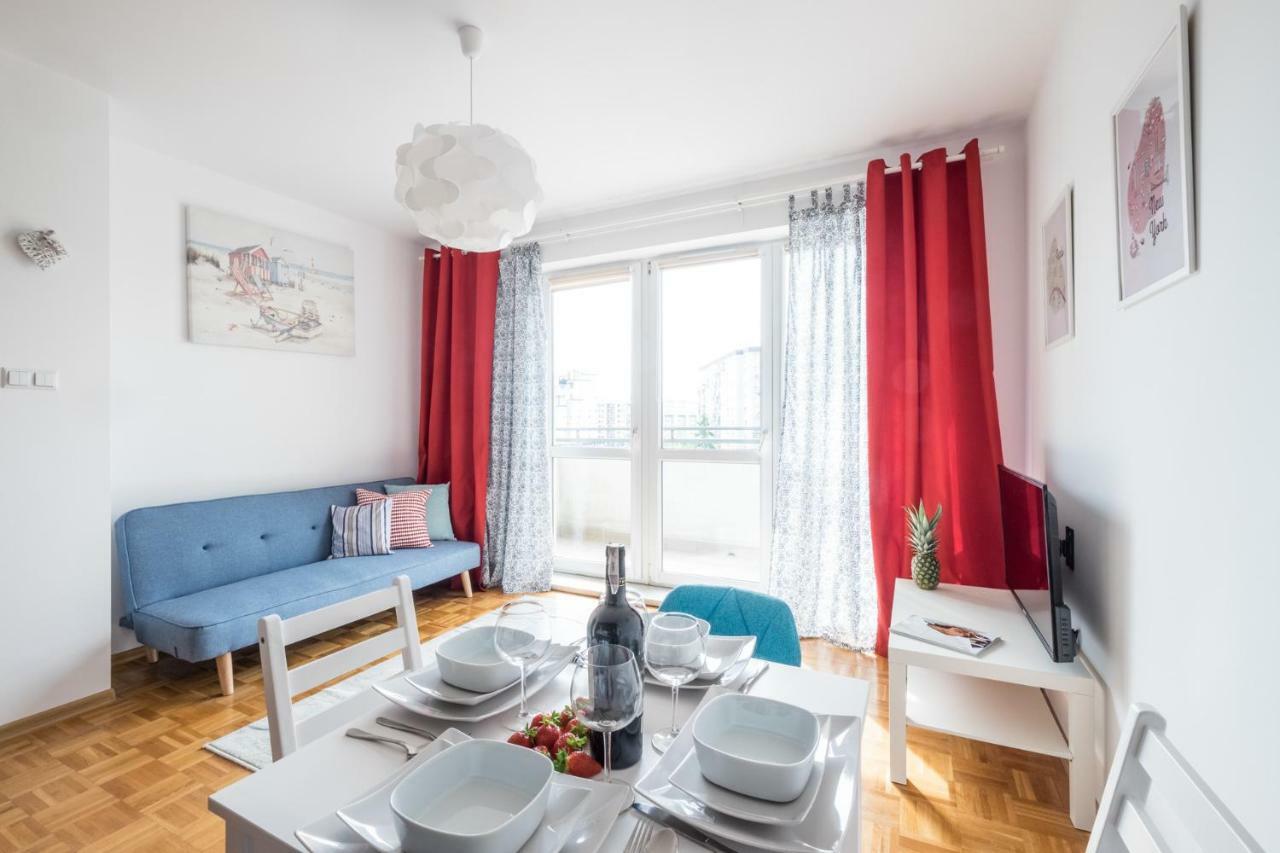 Blue Sky Apartment Varsovia Exterior foto