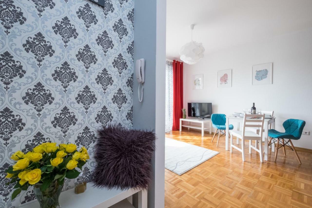 Blue Sky Apartment Varsovia Exterior foto