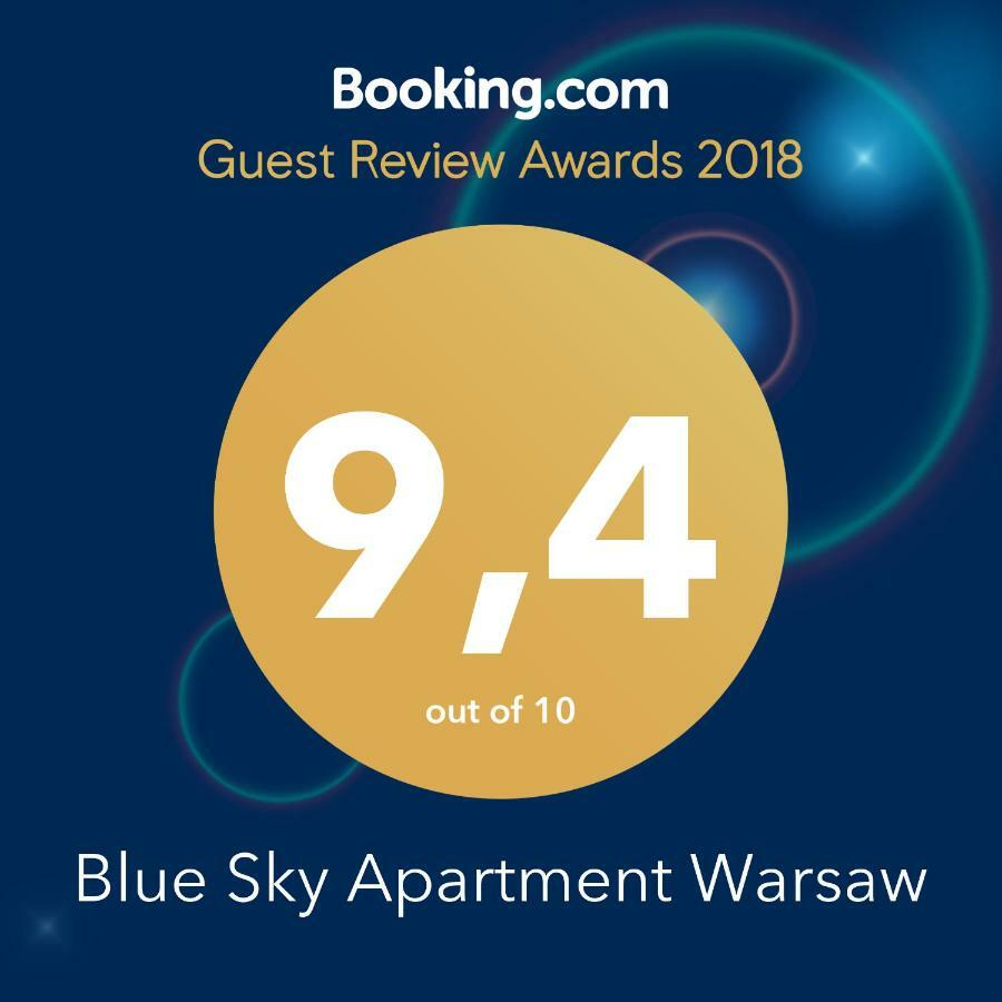 Blue Sky Apartment Varsovia Exterior foto